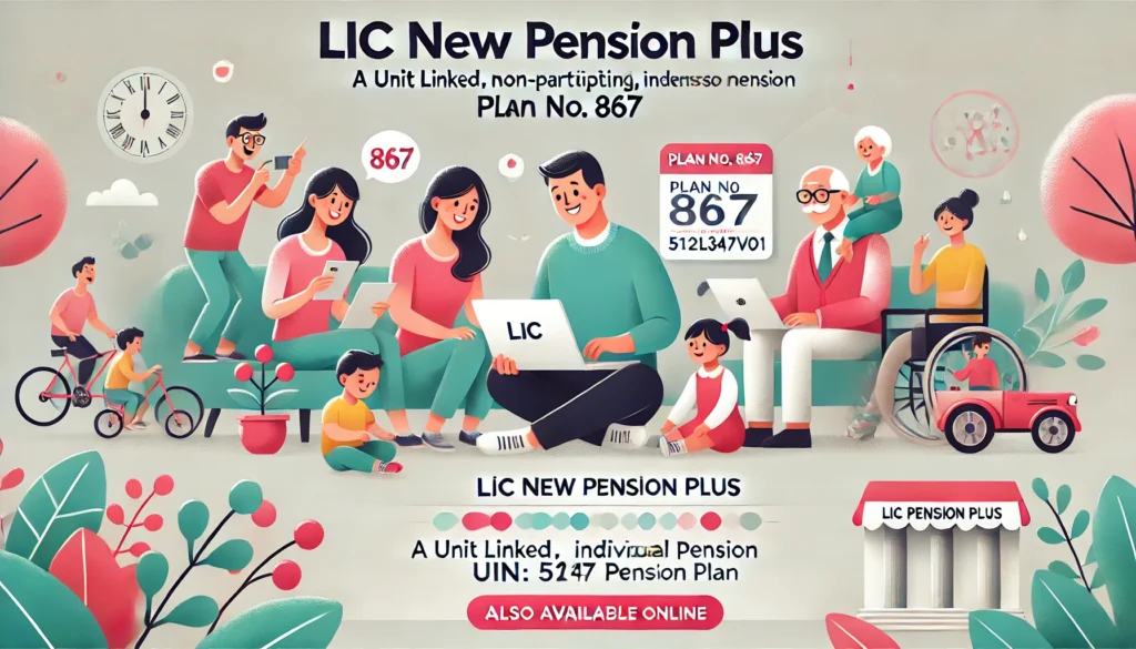 LIC New Pension Plus Plan No 867 Details