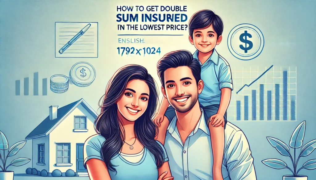 Double Sum Insured at Low Premium Plans