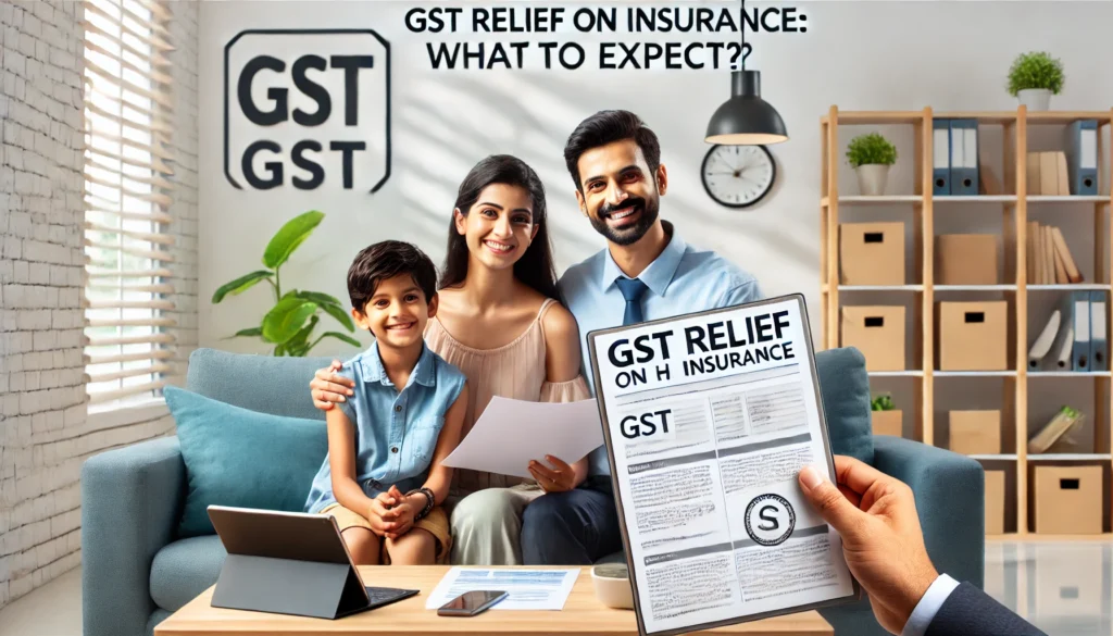 GST Relief on Health and Life Insurance