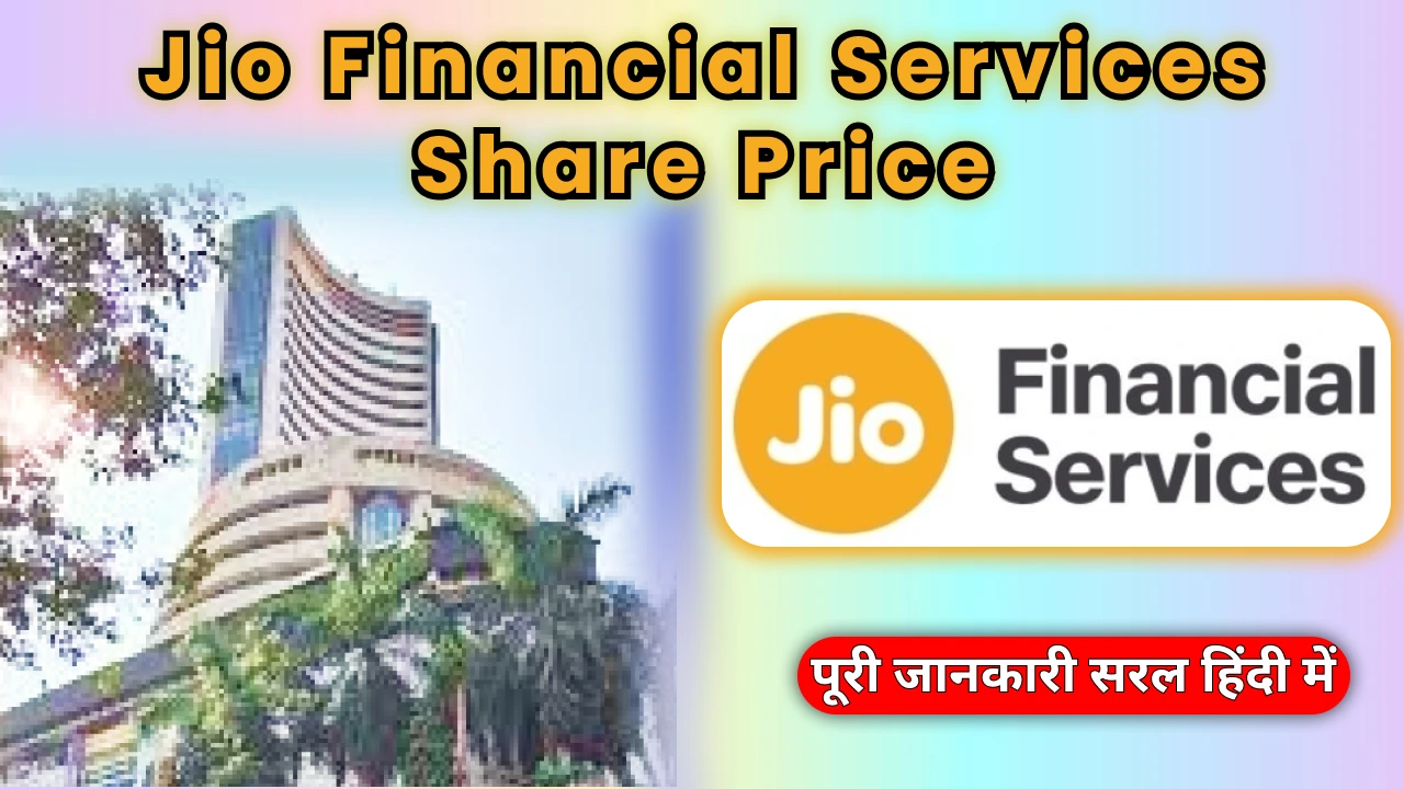 Jio Financial Services stock price chart with analysis trends